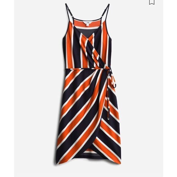41 Hawthorn Faux Wrap Dress • LP - Picture 1 of 3